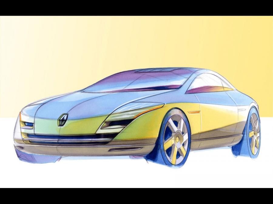  Renault Fluence Concept 2004 года  (фото 5 из 19)